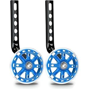 New Age Devi - Monteerbare Steunwieltjes voor Universele 12-20 Inch Kinderfietsjes - Eenvoudig in Gebruik!