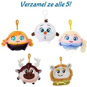 Frozen Troll stressbal sleutelhanger - 9 cm - Super zacht Slow Rising materiaal