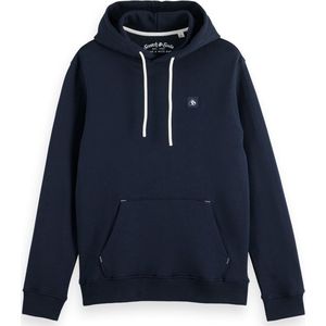 Scotch & Soda Essential Logo Badge Hoodie Heren Trui - Maat L