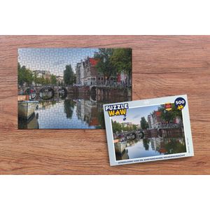Puzzel Afbeelding van de Amsterdamse Keizersgracht - Legpuzzel - Puzzel 500 stukjes