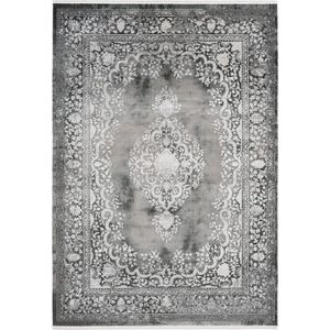 Lalee Orsay | Modern Vloerkleed Laagpolig | Silver | Tapijt | Karpet | Nieuwe Collectie 2024 | Hoogwaardige Kwaliteit | 80x150 cm