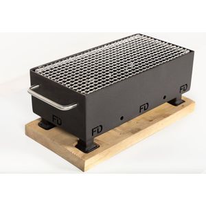 Ferro Duro - The Roast - BBQ - tafel bbq - metaal - houtskool bbq- bbq accesoires - tafel grill - vaderdag cadeau