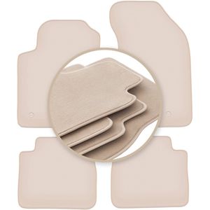PREMIUM beige matten voor: Lancia Delta III hatchback 2008-2014