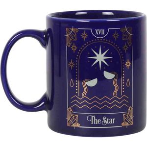 Something Different Mok/beker The Star Tarot Blauw