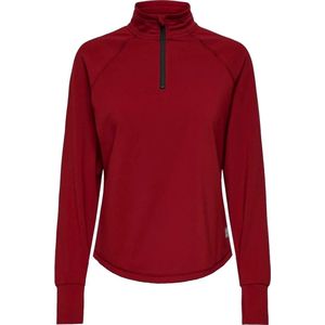 ONP STEN - WARM SHIRT - DUIMGAT IN MOUW - ROOD - SPORT - DAMES - MAAT M -