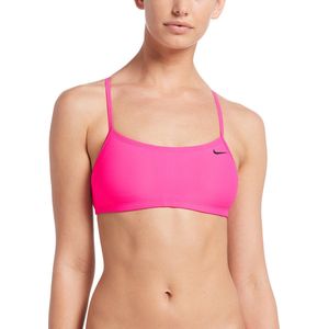Nike Swim Solid Racerback Bikinitopje schnell trocknend, flache Nähte, herausnehmbare dünne Polster