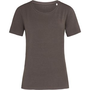 Stedman Dames/Dames Sterren T-Shirt (Donkere chocolade bruin)