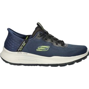 Skechers Hands Free Slip-Ins Equalizer 5.0 heren instapschoen - Blauw wit - Maat 42