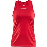 Craft Rush Singlet Dames - XXL - sportshirts - rood - Vrouwen