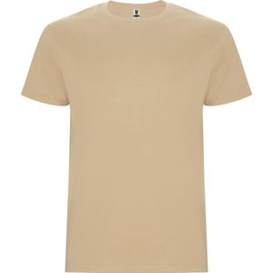 T-shirt unisex met korte mouwen 'Stafford' Zand - M