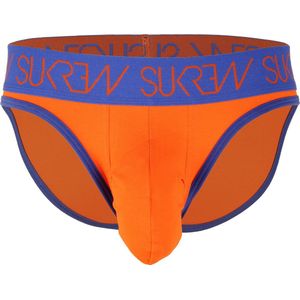 Sukrew Classic Slip Flame Oranje - Maat L - Heren Ondergoed