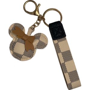 ZeyMem |Handtas Hanger  | Sleutelhanger | Trend & Designer | Mickey Beige