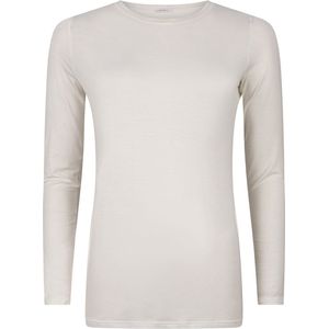 Oroblu Perfect Line Modal - T-Shirt Long Sleeve - Kleur Ivory - Maat L