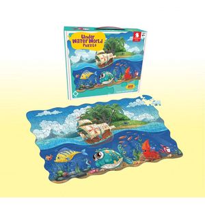 Puzzel Onderwaterwereld – 200 stukjes  | Puzzelen voor kinderen – Leerzame Puzzels | Kinderpuzzels 4 jaar | Puzzel 200 stukjes | Puzzel kind 3 jaar | Leuke Puzzels voor Kinderen – Kinderpuzzel Onder Water