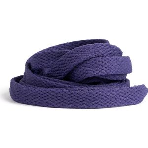 GBG Sneaker Veters 160CM - Paars - Donkerpaars - Purple - Dark Purple - Schoenveters - Laces - Platte Veter