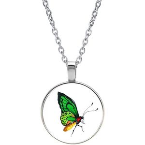 Ketting Glas - Vlinder