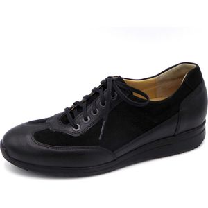 Durea Dames Veterschoen - 6162-182-7032 Zwart - Wijdte E - Maat 4 (37)