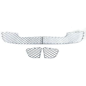 Voorbumper Onderste Grille Set - Voor Bentley Continental GT/GTC (2012-2016)- Chroom