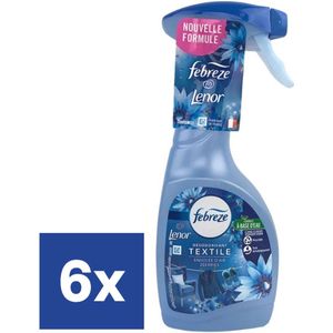 Febreze Lenor Zeebries Textielverfrisser - 6 x 500 ml
