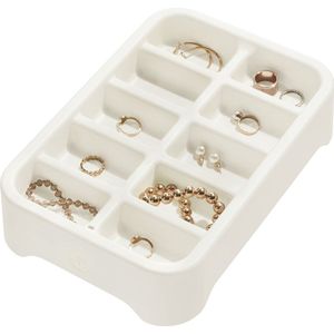 iDesign - Organizer met 10 Compartimenten - Gerecycled Kunststof - Beige