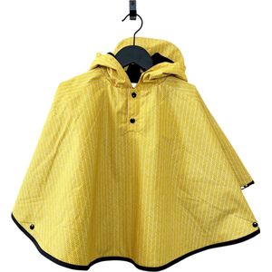 Ducksday- regenponcho kind – waterdicht – winddicht – fleece gevoerd – Yellow Falcon – 4 jaar