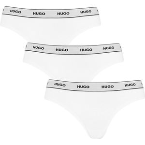 Hugo Boss dames 3P HUGO slips wit - M