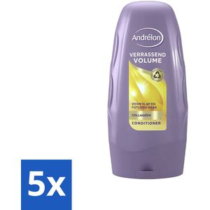 Andrélon - Verrassend Volume - Conditioner - Luchtig & Vol Haar - 250 ml - Bulkverpakking - 5 stuks