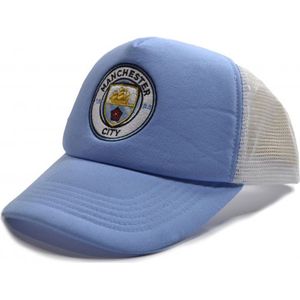 Manchester City cap trucker blauw/wit