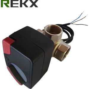 Rekx - Driewegklep VVC1 - 1"" - 230v - voor Warmtepomp of Cv systeem