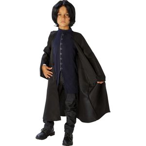 Rubies - Harry Potter Kostuum - Snape Kostuum Kind - Blauw, Zwart - Maat 116 - Carnavalskleding - Verkleedkleding