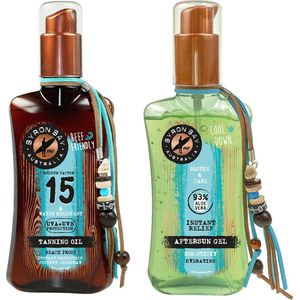 Byron Bay Coconut Oilspray SPF15 & Aftersun Cooling Aloë Vera Gel