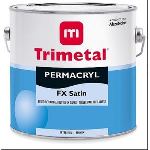 Trimetal Permacryl Fx Satin - 2,5 l - 10 m²/l