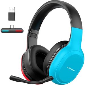 woegel UT-01 – draadloze gaming headset – in en uitplugbare micro – ontworpen voor Nintendo switch – compatibel met elk apparaat – PS4,PS5