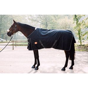 G-Horse - Paardendeken - Outdoor Regen/Winter deken - 200 gram - 215 cm - Zwart - 600DN