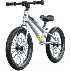 16 Inch Loopfiets voor Kinderen van 4-8 Jaar - Lichtgewicht Stalen Frame - Verstelbaar Zadel - Luchtbanden - Geschikt voor Jongens en Meisjes - Balansfiets