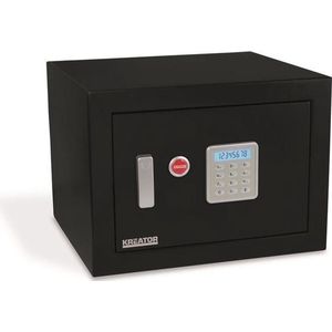 Kreator KRT692030 Elektronische kluis - brandwerend - 33 x 45 x 39,5 cm