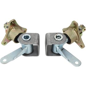 Wielnaaflagerflens 17 Mm 3-bouts Voorwielnaven Stuuras Staallegering 6-inch Banden Quad Bike ATV Go Kart - Hoge Kwaliteit .