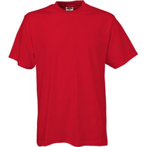 Men´s Sof T-shirt met korte mouwen Red - 4XL