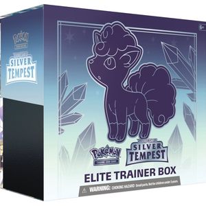 Pokémon Sword & Shield: Silver Tempest Elite Trainer Box - Pokémon Kaarten