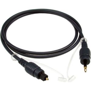 Klotz Toslink-kabel - Mini-jack 5m Toslink - opt. 3,5mm jack - Glasvezel kabels