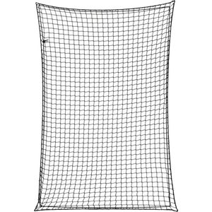 vidaXL - Aanhangwagennet - elastisch - touw - 2,2x1,5 - m - polypropeen - zwart