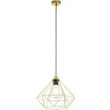 EGLO Tarbes Hanglamp - E27 - Ø 32,5 cm - Geelkoper