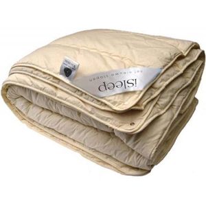 iSleep Kinderdekbed Wol 4-Seizoenen Texels Comfort - 120x150