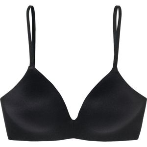 Schiesser Invisible Soft Bra Dames Beha - zwart - Maat 75B