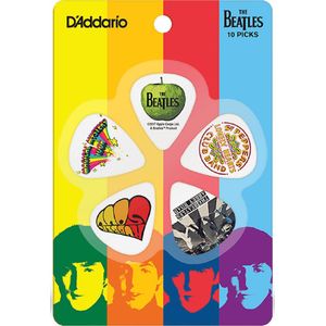 D'addario 1CWH2-10B3 The Beatles Picks Albums 10-pakket, thin
