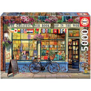 Educa legpuzzel De beste boekhandel ter wereld 5000 stukjes