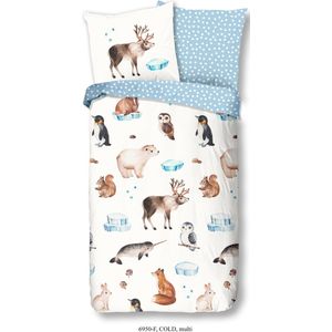 Bettwasche Cold 135x200+1-80x80 flanel kids nr.6950 multi