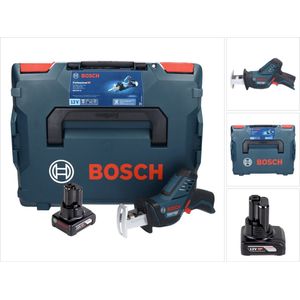 Bosch GSA 12V-14 Professionele accu reciprozaag 12 V + 1x accu 6.0 Ah + L-Boxx - zonder oplader
