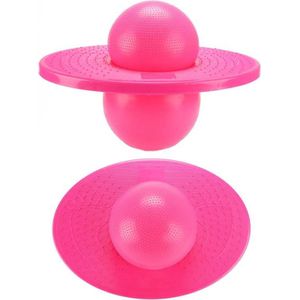 Toi-Toys Lolobal Roze - Speelplezier voor jong en oud - Geschikt voor buiten - Train je beenspieren en balans