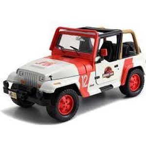 Jeep Wrangler JP Staff Jurassic World 1-24 Jadatoys Metal